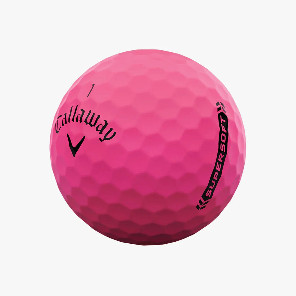 Callaway Supersoft Matte Pink 2023 Golf Balls