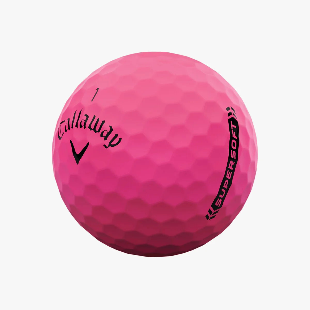 Callaway Supersoft Matte Pink 2023 Golf Balls