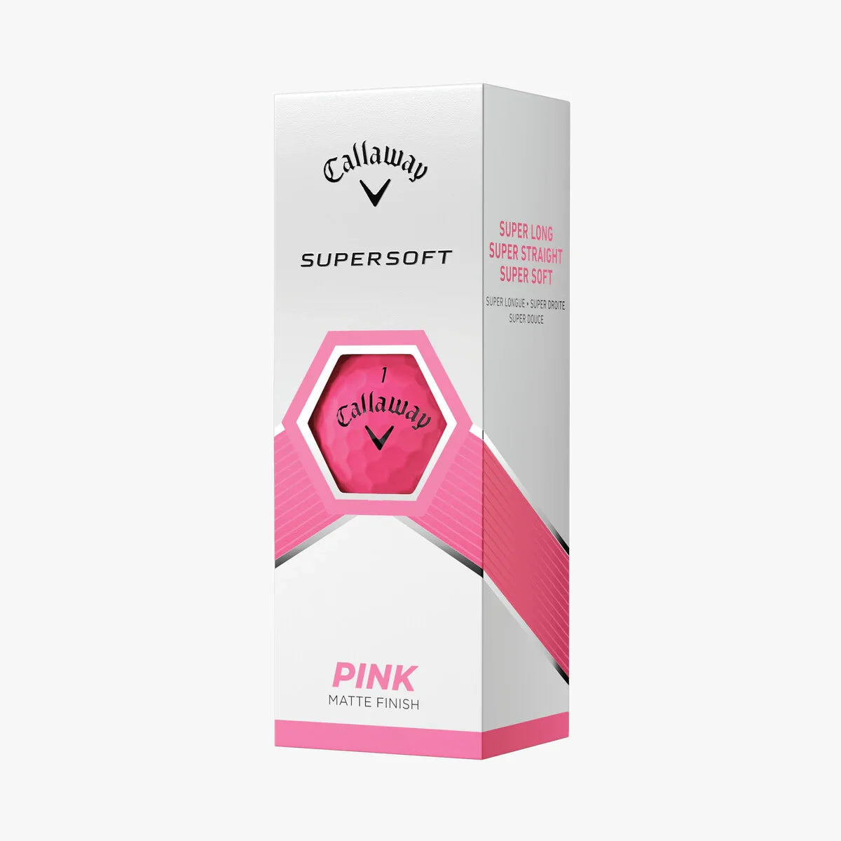 Callaway Supersoft Matte Pink 2023 Golf Balls