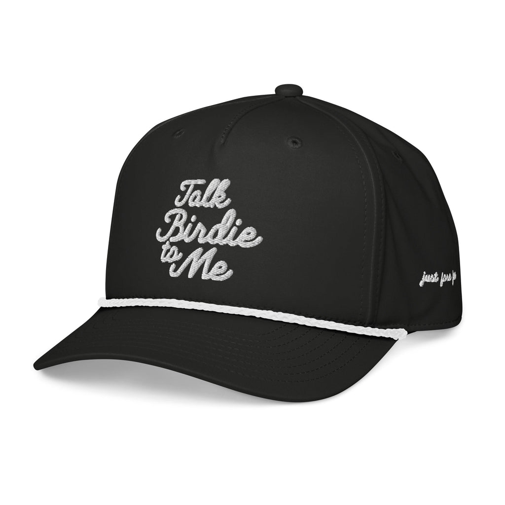 Talk Birdie to Me Embroidered Golf Hat for Women