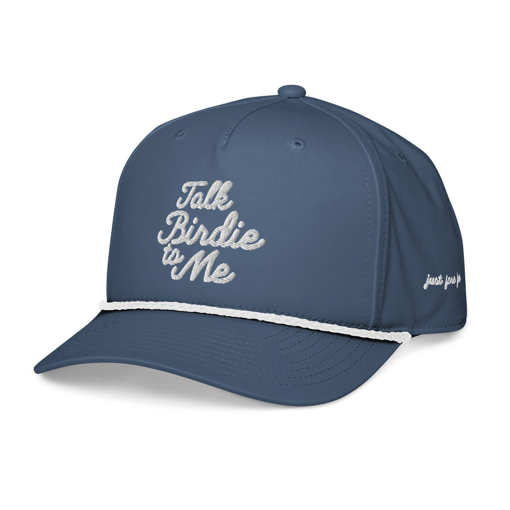 Talk Birdie to Me Embroidered Golf Hat for Women