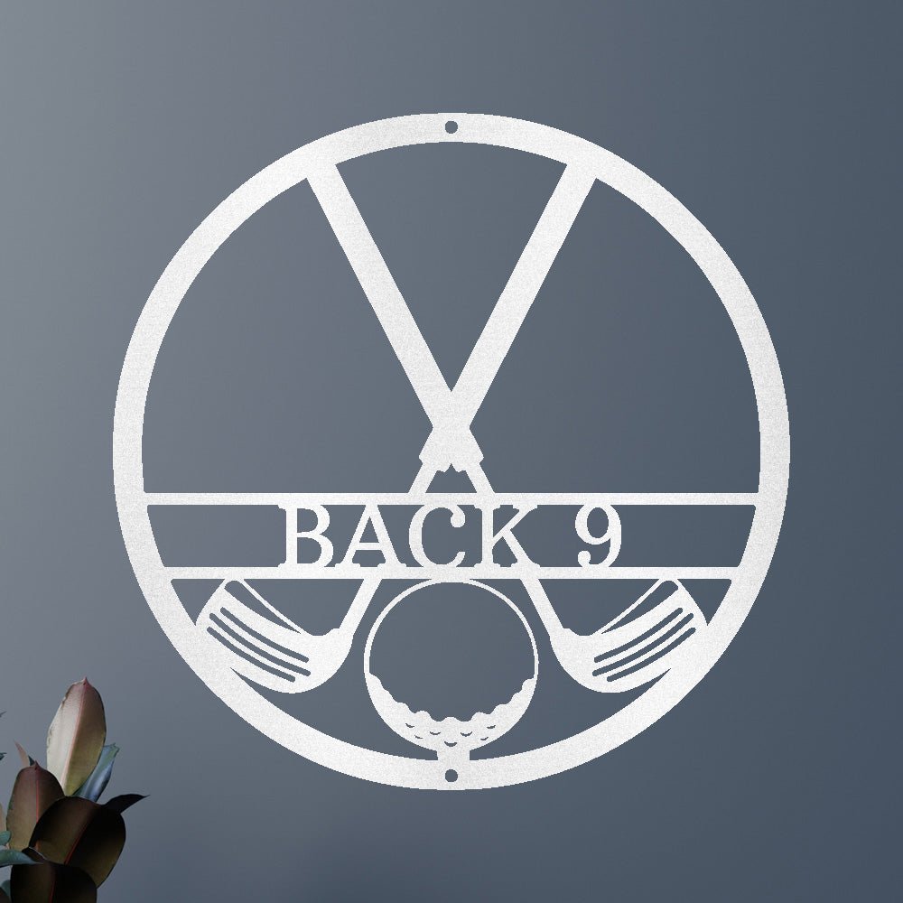 Golf Club Personalized Gifts - Custom Metal Sign