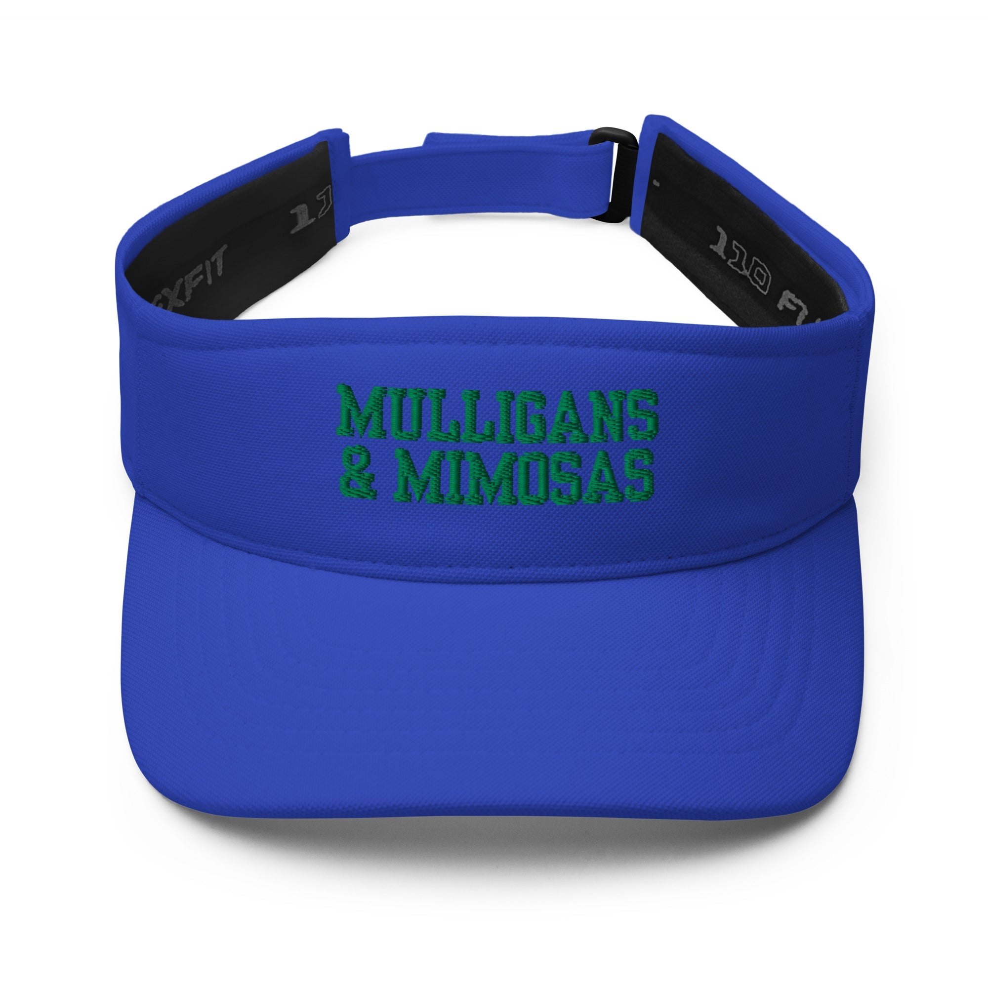 Mulligans & Mimosas Embroidered Golf Visor for Women