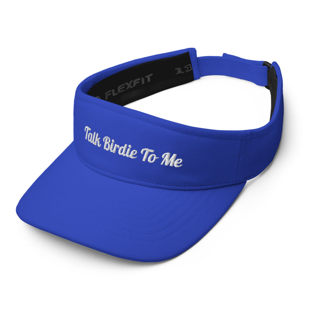 "Talk Birdie To Me" Embroidered Visor